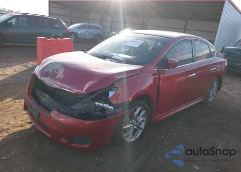 2013 Nissan Sentra Sr from USA, damaged, VIN 3N1AB7AP4DL716544